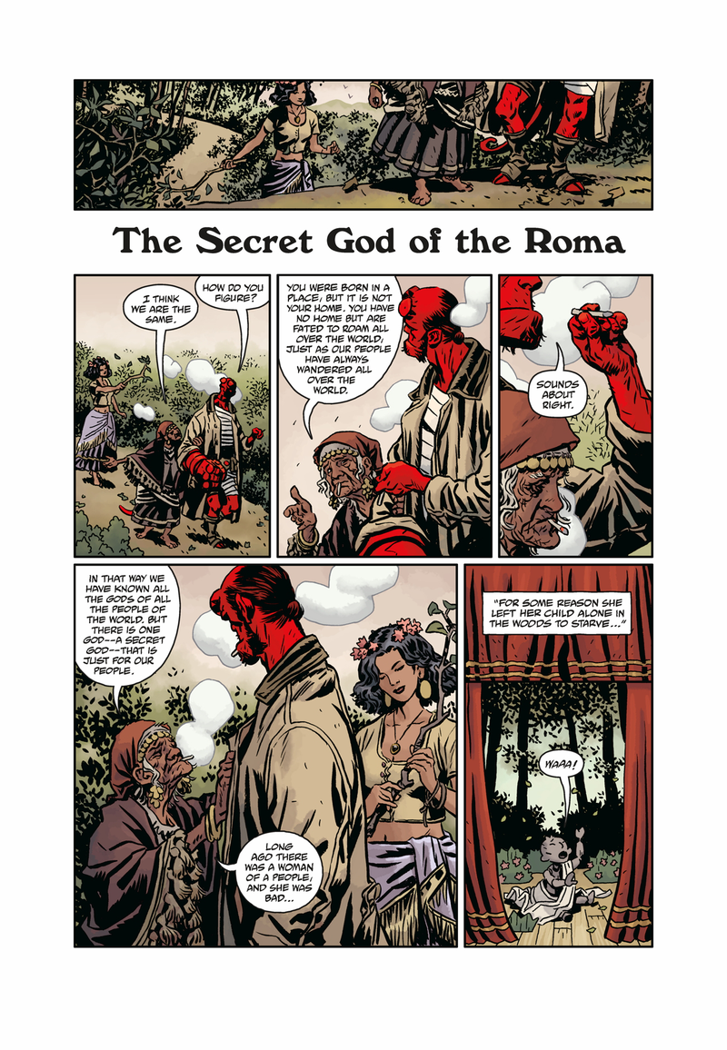 Illustration for article titled Meet a Secret God in This Exclusive Hellboy and the BPRD Preview